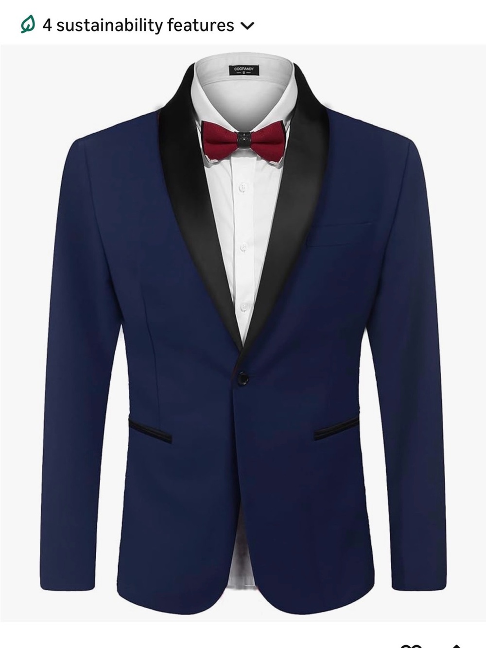 Tuxedo jacket from Amazon- Perfect condition